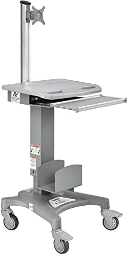 Global Industrial Mobile Standing Computer Workstation