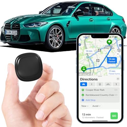 2025 New Model GPS Tracker for Vehicles,Mini Portable Magnetic Car GPS Tracking,Full Global Coverage Location GPS Tracker for Kids,Dogs,No Subscription Required\/No Monthly Fee\/No SIM Card Required