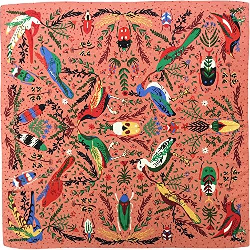 Julunar Silk Like Head Scarf for Women - Satin Large Hair Scarves - 35&#34; Square Silk Hair Wrap for Sleeping with Gift Packed