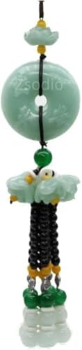 Feng Shui Pendant Car Hanging Decoration for Good Luck Wealth and Safe，Car Charm Rear View Mirror Pendant ﻿