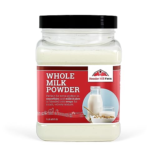 Hoosier Hill Farm Whole Milk Powder, 1LB (Pack of 1)