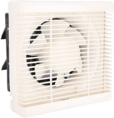 Oumefar Function Exhaust Window Fan Plastic Stable and Firm Kitchen Exhaust Fan Bathroom Exhaust Fan for Home Bathroom(APB15-3-B\/opening 200)