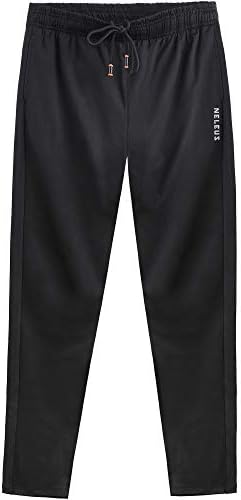 NELEUS 男式运动跑步锥形裤