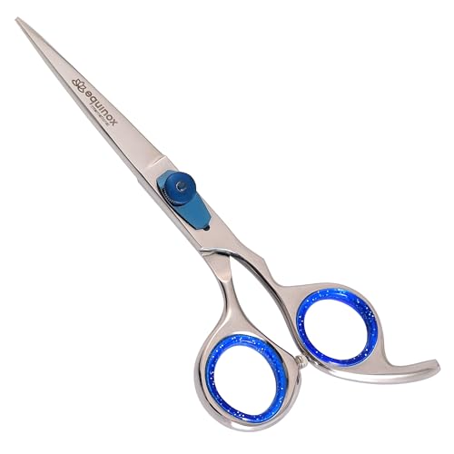 Equinox Razor Edge Series Professional Hair Scissors - 6.5\u201D Premium Japanese Stainless Steel Hair Cutting Scissors, Hair Shears, Hair Razors for Hair Cutting, Barber Accessories &amp; Hair Salon 
