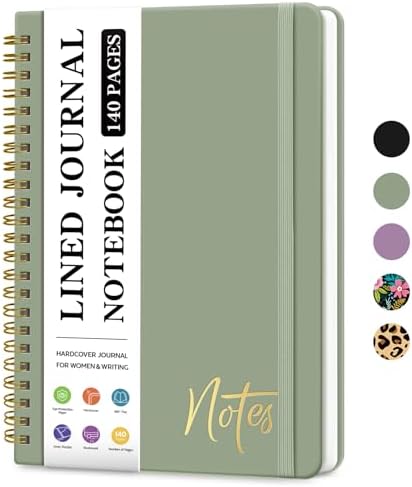 ZOTIA Lined Spiral Journal Nournal Notebook for Womenal A5 College Ruled Journals Journals Notebook for Women, A5 College Ruled Journals Hournals Notebook for Women , A5 College Ruled Journs