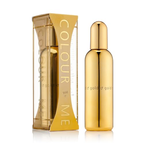 COLOUR ME Gold Homme Perfume. 100 ml Eau de Parfum Men, Luxury Fragrance - Aftershave, Long Lasting Perfumes for Men by Milton-Lloyd