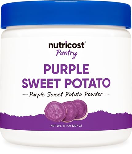 Nutricost Purple Sweet Potato Powder 8 oz - Gluten Free, GMO-Free, Vegan
