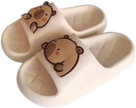 TYOMXA Capybara Cartoon Slippers Sandals Women Non Slip - Outdoor &amp; Indoor Footwear For Beach Travel Shower Flip Flops Women