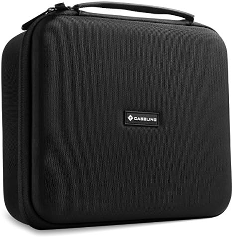 caseling Hard Case - 8.67&#34; x 7.8&#34; x 3.5&#34; - Fits BLACK+DECKER LDX120C \/ LD120VA Cordless Drill\/Driver - EVA Protection Foam Hard Shell Holder for Electronics Storage and Travel (Case only