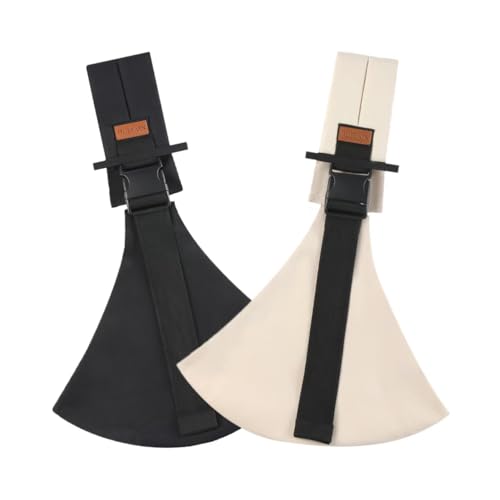 2 Packs Toddler Carrier,Baby Sling Carrier,Baby Sling,Lightweight, Portable, Ergonomic-Designed, Travel-Friendly, Secure &amp; Safe Baby Carriers(Black+Beige)
