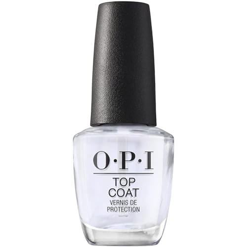 OPI Nail Lacquer Top Coat  Clear Nail Polish Top Coats  Classic, Quick Drying, High Shine, Gel-like Volumizing, &amp; Matte Finish  Chip Resistant, High-Gloss, Long Lasting, Protects Color &amp; Nails
