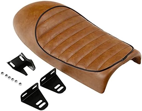 TCMT Motorcycle Vintage Cafe Racer Hump Saddle Seat Fits For Honda CB Suzuki GS Yamaha XJ