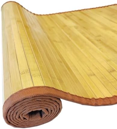 HJJKKH Area Rug Non-Slip Roll Runner 70.9X23.6inches, Non-Skid Floor Mat for Living Room, Indoor Outdoor Patio Kitchen Carpet Rayon Derived from Bamboo