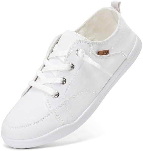 STQ Slip on Sneakers for Women Casual Canvas Shoes Machine Washable