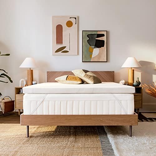 TEMPUR-Adapt (Supreme) 3&#34; Memory Foam Mattress Topper, Queen,White