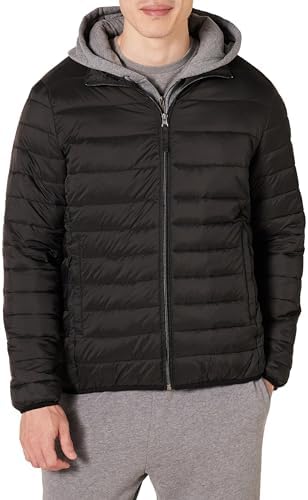 Amazon Essentials Men&#39;s Packable Lightweight Water-Resistant Puffer Jacket (Available in Big &amp; Tall)