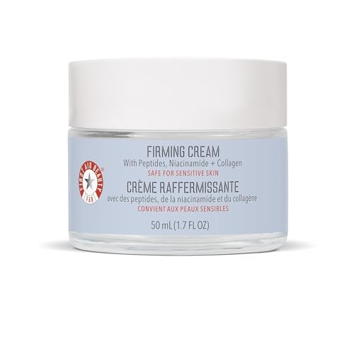 First Aid Beauty Firming Collagen Cream with Collagen, Peptides and Niacinamide \u2013 Day + Night Anti-Aging Face Moisturizer \u2013 1.7 fl oz