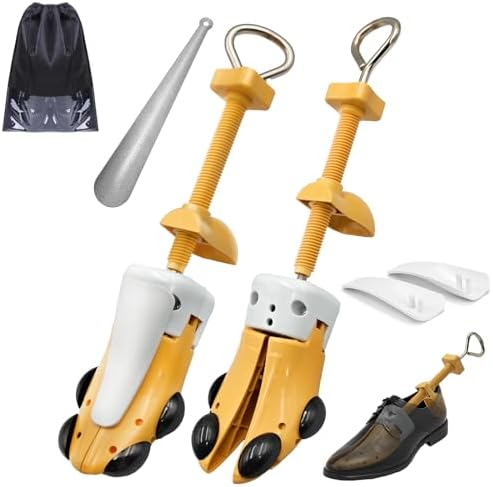 eachway Shoe Stretcher Women and Men,Premium Shoe Expander Widener Adjustable Length &amp; Width for Wide Feet S (for Women&#39;s 5.5-12)