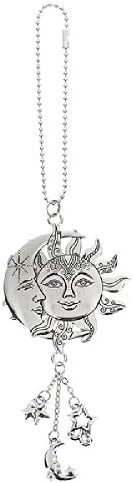 Ganz Sun and Moon Zinc Car Charm New
