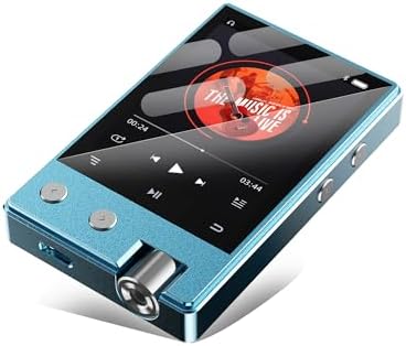 MP3 Player with Bluetooth,HiFi Lossless DSD\/FLAC Digital Audio Music Player Portable,Flac DSD256\/128\/64 Supported,Portable 2.4&#34; IPS Screen,64GB Micro SD Card Included,Support Up to 256GB Z12Pro