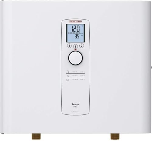 Stiebel Eltron Tankless Water Heater \u2013 Tempra 20 Plus \u2013 Electric, On Demand Hot Water, Eco, White