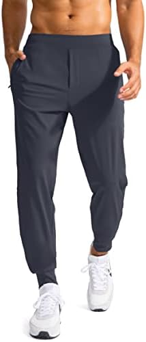 G Gradual Men&#39;s Golf Joggers Pants with Zipper Pockets Stretch Sweatpants Slim Fit Track Pants Joggers for Men Work Running