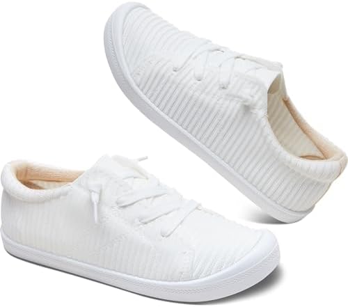 AISFAESㅤ Mesh Slip On Shoes Women Comfort Knit Slip On Loafer Casual Fashion Sneaker Lightweight and Breathable Walking Flats