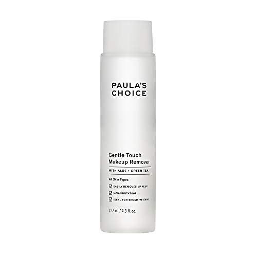 Paula&#39;s Choice Gentle Touch Oil Free Waterproof Makeup Remover, Aloe &amp; Green Tea, Non-Irritating, 4.3 Ounce