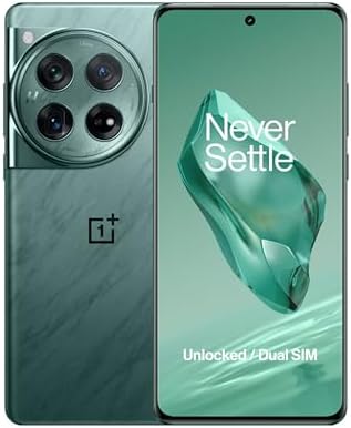 OnePlus 12 Unlocked Android Phone \u2014 Snapdragon 8 Gen 3 Phone w\/ 16GB RAM, Hasselblad Camera, Dual SIM, 2K 120Hz ProXDR Display, 5400mAh Battery, SUPERVOOC Charging, OxygenOS (512GB, Flowy Emeral