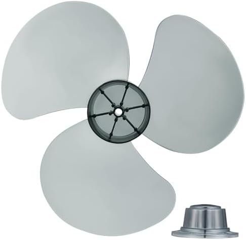 HOMSFOU Electric Fan Blade Curved Fan Blade Table Fan Blades 10inch Fan Blades 3 Leaf Fan Blades 28cm Fan Electric Fans for Home House Fan Replacement Fan Blade Floor Fan Mute Plastic