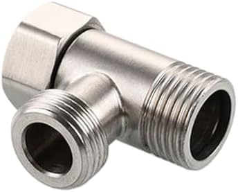 Kitchen The Cooking Tool Accessories Stainless Steel Union Three way Four point Valve Water Heater DN25 Faucet Diverter One inlet and two outlet pipe fittings