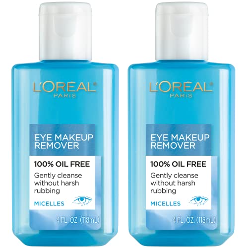 L&#39;Oreal Paris Clean Artiste Oil Free Eye Makeup Remover, 2 Count