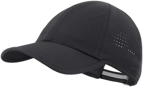 Home Prefer UPF50 Sun Hat for Men Women Reflective Water Repellent Quick Dry Baseball Cap Golf Running Outdoor Sport Hat