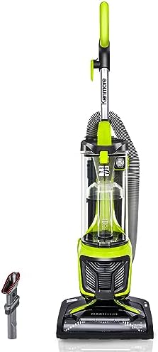 Kenmore DU2001 Bagless Upright Vacuum Carpet Cleaner with 2-Motor System, XL Dust Cup, 3-in-1 Combination Tool