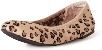Amazon Essentials Women's Knit Ballet Flat