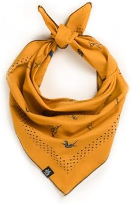 WHTE MOSS Bandana 100% cotton designer kerchief, extra fine cotton - for Men &amp; Women